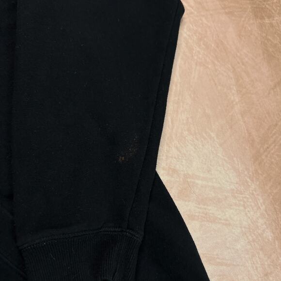 Sick B*tch Motorcycles Brass Knuckle Cross Bones Hoodie Sweatshirt Black Y2K - Picture 7 of 11